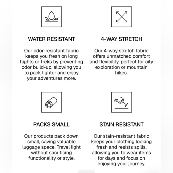 Western Rise gold 4-way stretch water resistant tech fabric travel shorts. XXL. - Picture 8 of 8